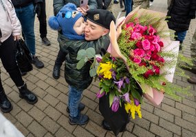  Auga Lietuvos kariuomenės rezervo karių skaičius: jį papildė dar viena karo inžinierių laida - 5