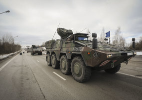 Į pratybas Lietuvoje sausumos, oro bei jūrų keliais atvyko Vokietijos brigados kariai ir technika - 3