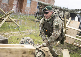 Ministras ir kariuomenės vadas lankė karius tarptautinėje operacijoje „Interflex” Jungtinėje... - 4