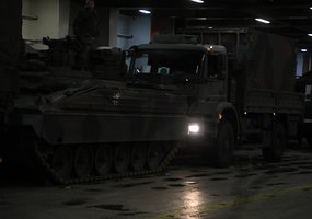 Į pratybas Lietuvoje sausumos, oro bei jūrų keliais atvyko Vokietijos brigados kariai ir technika - 2