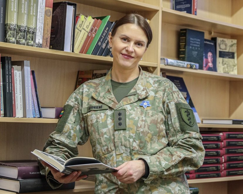 Karo psichologė: Kariuomenėje niekada nebus nuobodu