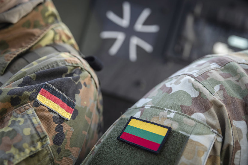 Lietuvai priskirta Vokietijos brigada tikrina kovinę parengtį ir atvyksta pirmosioms šiais metais...