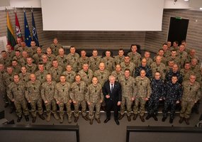 Įvyko Lietuvos kariuomenės vyriausiųjų puskarininkių darbinis susitikimas - 2