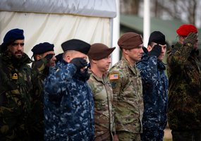 Iškelta Portugalijos rotacinių pajėgų vėliava ir paminėta Lietuvos įstojimo į NATO diena - 5