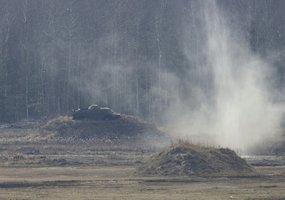 Fighter aircraft of the NATO Air Policing Mission in the Baltic states conduct live-fire training... - 5