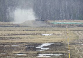 Fighter aircraft of the NATO Air Policing Mission in the Baltic states conduct live-fire training... - 6