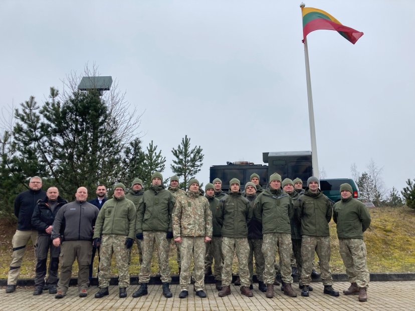 Oro erdvės stebėjimo ir kontrolės valdybos kariai dalyvavo žinių ir įgūdžių atnaujinimo kurse