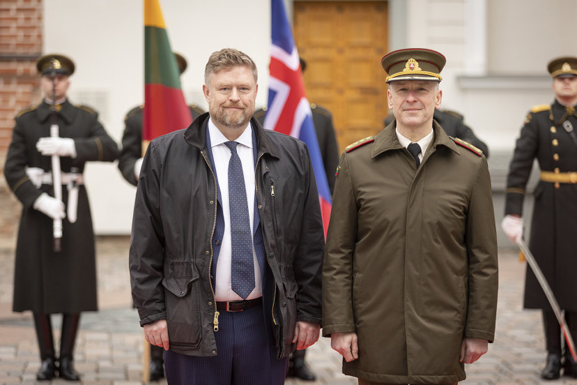 Lithuanian and Icelandic Chiefs of Defence visited Ukrainian troops on demining training