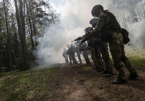 Baigėsi Ukrainos kariams skirtas Instruktoriaus kursas - 10