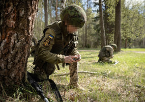 Baigėsi Ukrainos kariams skirtas Instruktoriaus kursas - 2