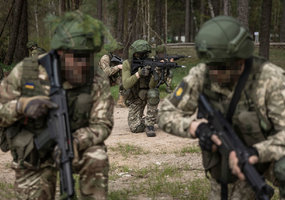 Baigėsi Ukrainos kariams skirtas Instruktoriaus kursas - 4