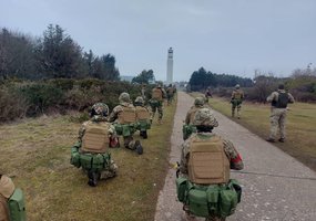 Mokymo ir doktrinų valdybos vadas lankė Lietuvos karius tarptautinėje operacijoje „Interflex“ - 6