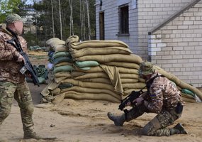 Tęsiasi Ukrainos karių rengimas - 1