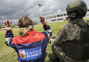 Tarptautiniuose mokymuose „Geležinis vilkas 2023-I“ Lietuvos kariuomenė treniruojasi sąveikai su... - 9
