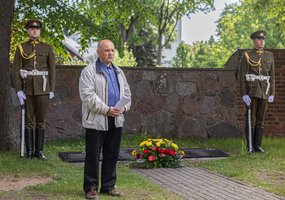 Paminėta 1919 m. pergalė prieš bolševikus išvaduojant Anykščius - 1
