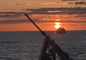 Lietuvos kariuomenės Karinių jūrų pajėgų karo laivas „Skalvis“ dalyvavo Švedijos Karalystės... - 6