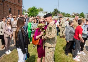 Beveik 900 NPPKT karių papildė Lietuvos kariuomenės rezervą - 7
