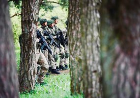 Tarp Margirio batalione besitreniravusių rezervo karių – iš Sakartvelo atvykęs fotografas - 4