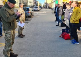 Tarp Margirio batalione besitreniravusių rezervo karių – iš Sakartvelo atvykęs fotografas - 5
