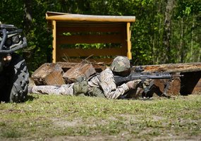 Krašto apsaugos savanorių pajėgų kariai treniravosi su Latvijos ginkluotomis pajėgomis - 3