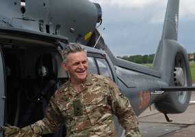 NATO Jungtinės pajėgų vadavietės Brunsume štabo viršininko pavaduotojo vizitas Lietuvoje  - 2