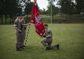 Beveik 900 NPPKT karių papildė Lietuvos kariuomenės rezervą - 14