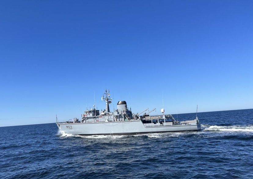 Lietuvos kariuomenės Karinių jūrų pajėgų karo laivas „Skalvis“ dalyvavo Švedijos Karalystės...