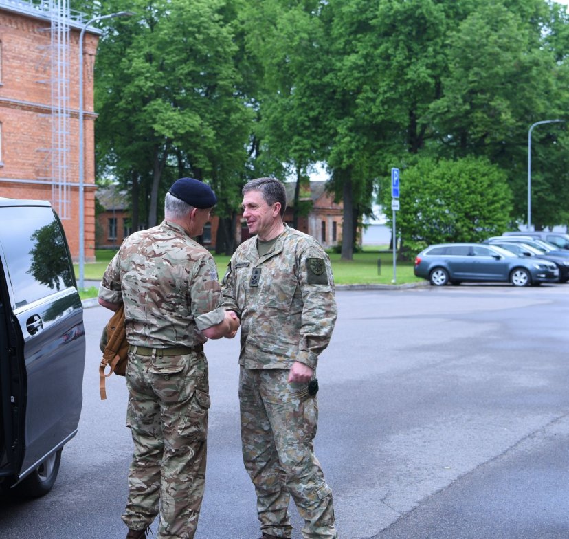 NATO Jungtinės pajėgų vadavietės Brunsume štabo viršininko pavaduotojo vizitas Lietuvoje 