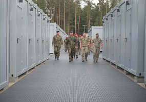 Lietuvoje lankėsi Vokietijos kariuomenės Bundesvero logistikos pajėgų vadas gen. maj. Gerald Funke - 1
