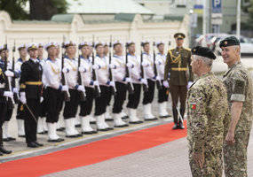 Lietuvoje vieši Portugalijos kariuomenės vadas - 1