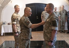 Vyriausiems puskarininkiams suteikti seržanto majoro kariniai laipsniai - 4