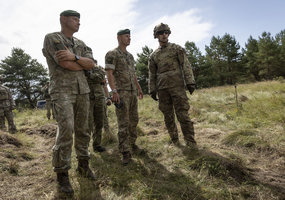 Lietuvos, JAV ir Slovakijos artilerijos padaliniai vykdo kovinius šaudymus į taikinius Baltijos... - 5