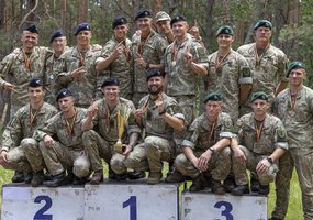 Atrinkta Lietuvos kariuomenės rinktinė į Pasaulio karinės penkiakovės čempionatą - 8
