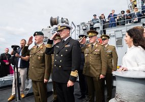 Tradicinės Jūros šventės ceremonijos metu pagerbti žuvusieji jūroje - 10