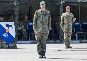 Tarnybą Lietuvoje pradeda naujos rotacijos NATO Priešakinių pajėgų kovinė grupė  - 6