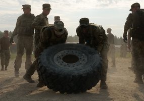 Tradicinį kavaleristų „Pentinų žygį“ kartu įveikė JAV ir Lietuvos kariai - 8