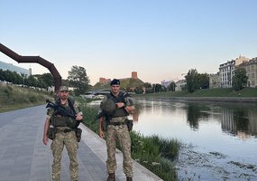 Karinių jūrų pajėgų Uosto ir priekrantės gynybos tarnyba mini savo pirmąjį gimtadienį - 12