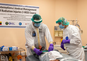 Karo medicinos mokymo centre vyko tarptautinis kursas - 2