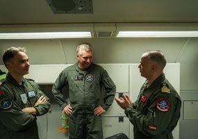 Lietuvoje dislokuota NATO išankstinio perspėjimo ir kontrolės sistema AWACS - 10