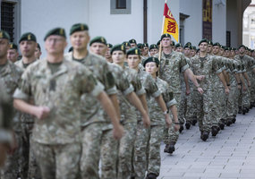 Gedimino štabo batalionas paminėjo 30-ies metų veiklos sukaktį - 1