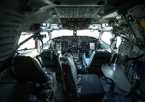 Lietuvoje dislokuota NATO išankstinio perspėjimo ir kontrolės sistema AWACS - 9