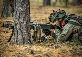 Fotogalerija: gynybos operacija tarptautinių pratybų „Geležinis vilkas 2023-2“ metu  - 4