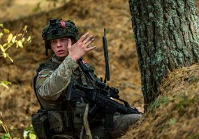 Fotogalerija: gynybos operacija tarptautinių pratybų „Geležinis vilkas 2023-2“ metu  - 5