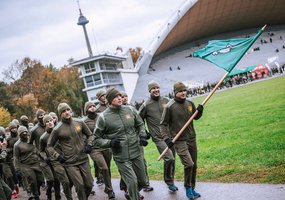 Pagarbos ir paramos bėgimu „In Memoriam“ pagerbti Lietuvos ir Ukrainos kariai  - 11