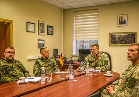 Lietuvos ir Vokietijos Karo policijos vadai susitikime aptarė diegiamas inovacijas bei ateities... - 1