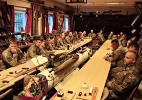 Inžinerijos bataliono narai-išminuotojai profesinės patirties sėmėsi Vengrijoje - 4