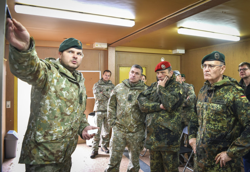 Lietuvos ir Vokietijos kariuomenės tęsia planinius Vokietijos brigados dislokavimo darbus