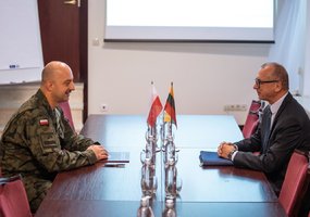 KPKT stiprina bendradarbiavimą su Lenkijos centriniu karinio komplektavimo centru - 1