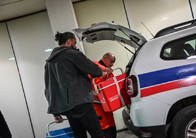 Karinių oro pajėgų sraigtasparnis iš Lenkijos pargabeno donoro organus - 5