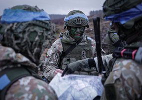 Sėkmingai užbaigtos tarptautinės pratybos „Stiprus grifonas 2023“, keliais judės karinė technika - 1